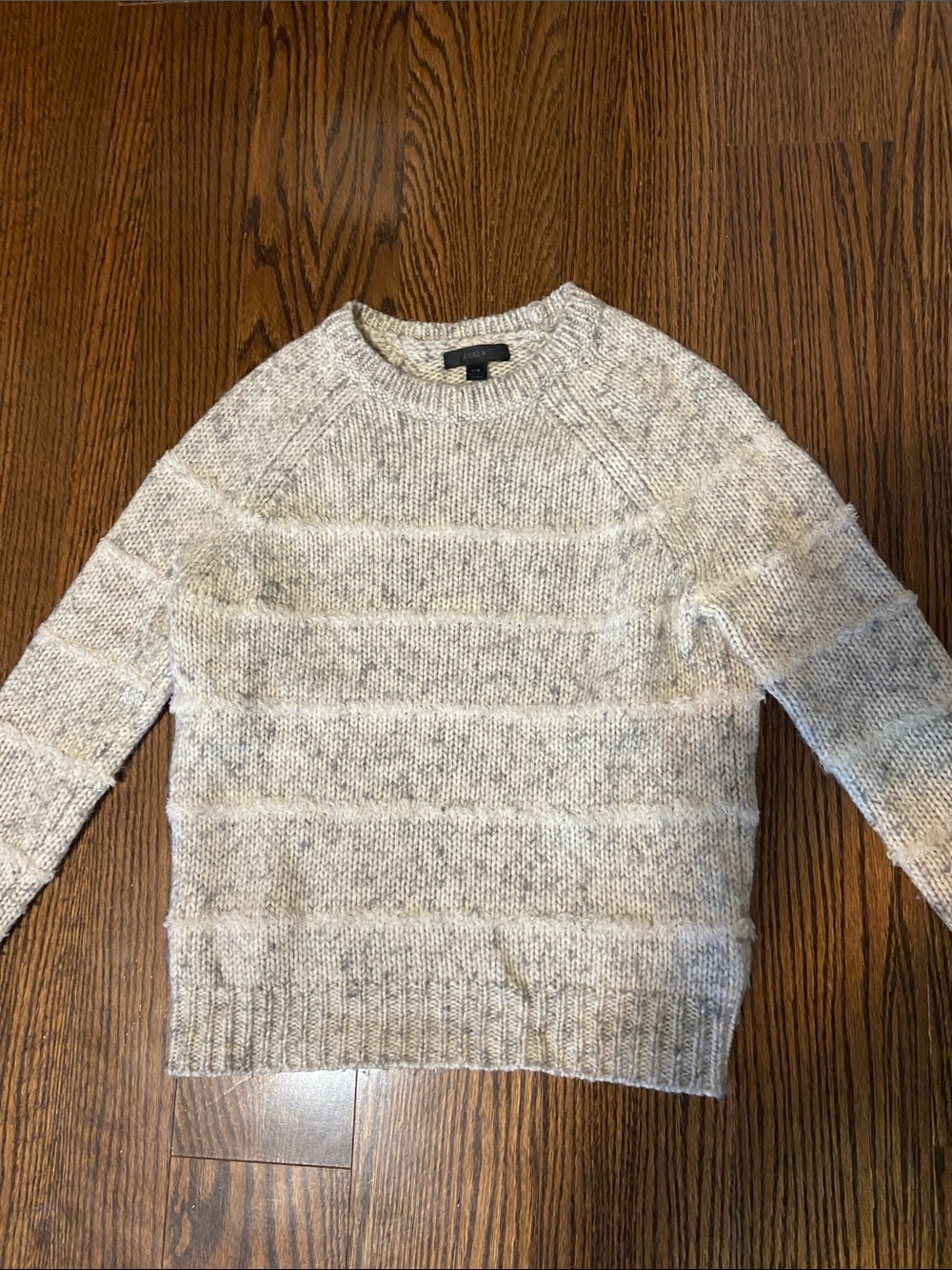 J. Crew Light Gray Knit Pullover